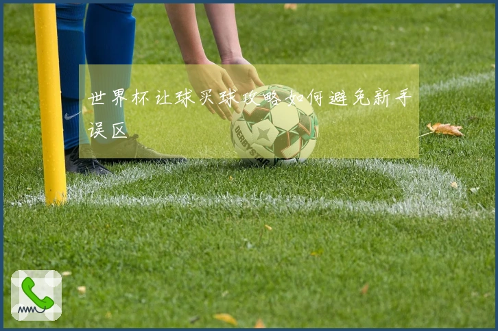 世界杯让球买球攻略如何避免新手误区