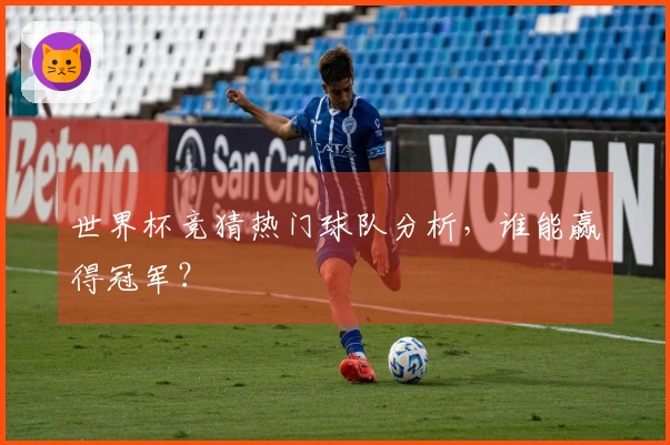 世界杯竞猜热门球队分析，谁能赢得冠军？